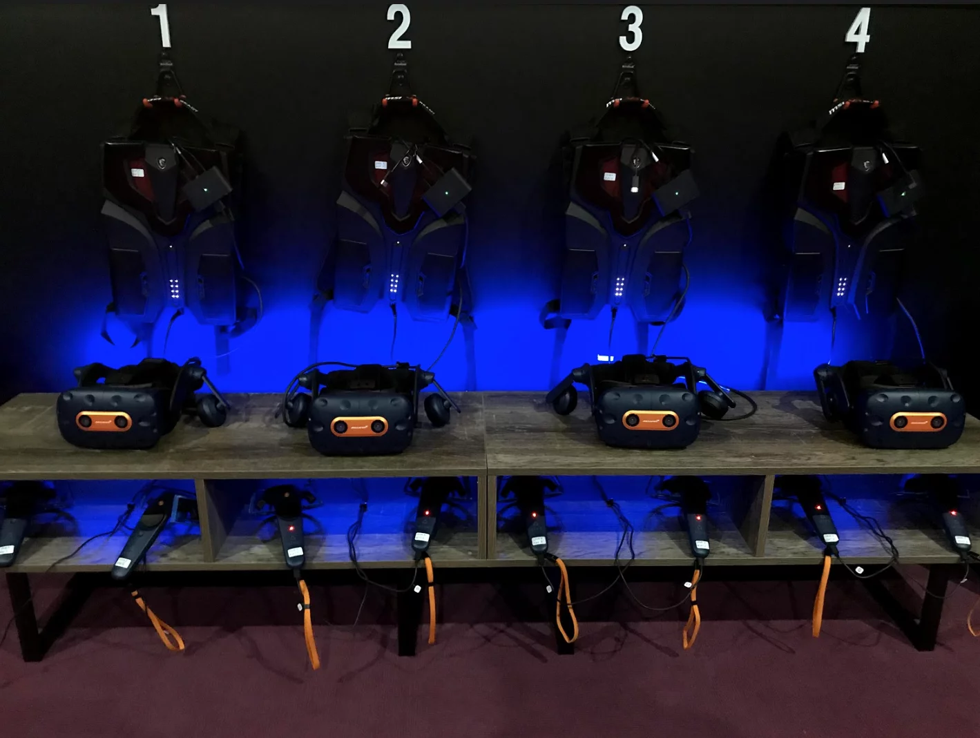 Autron VR uses HTC Vive Pro headsets and MSI VR One Backpack PCs