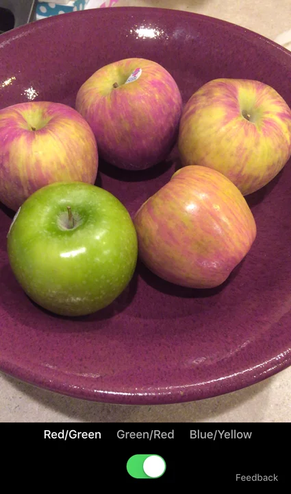 Color Binoculars can be set to compensate for three different types of colorblindness