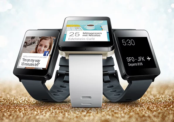 A simulated G Watch glamour shot