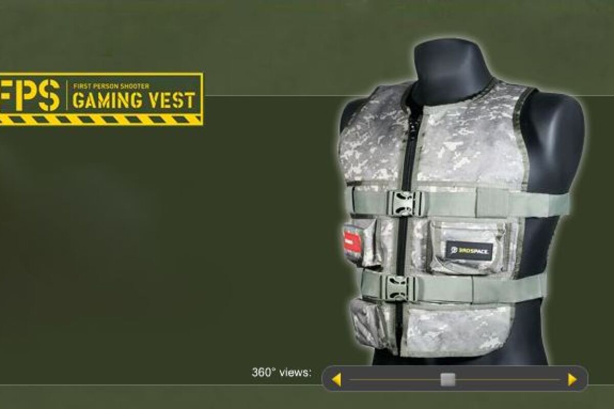 3rd Space FPS Vest lets you feel the gaming action