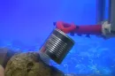The robotic tentacle during underwater lab trials at the Italian Institute of Technology