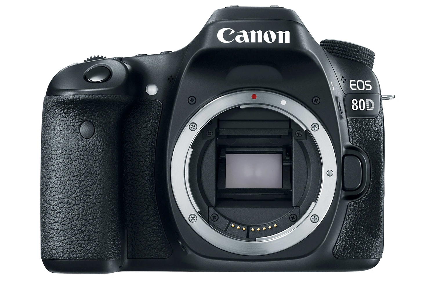 The Canon EOS 80D has a 24.2-megapixel APS-C (22.3mm x 14.9 mm) CMOS sensor