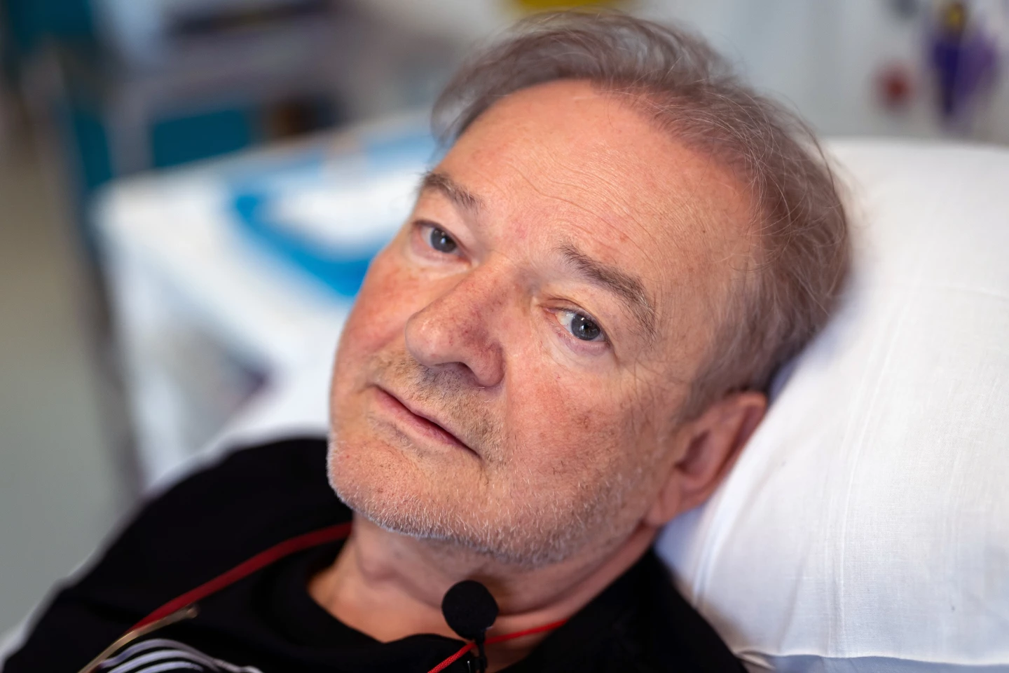 Janusz Racz is the first to receive the cancer vaccine in the international trial