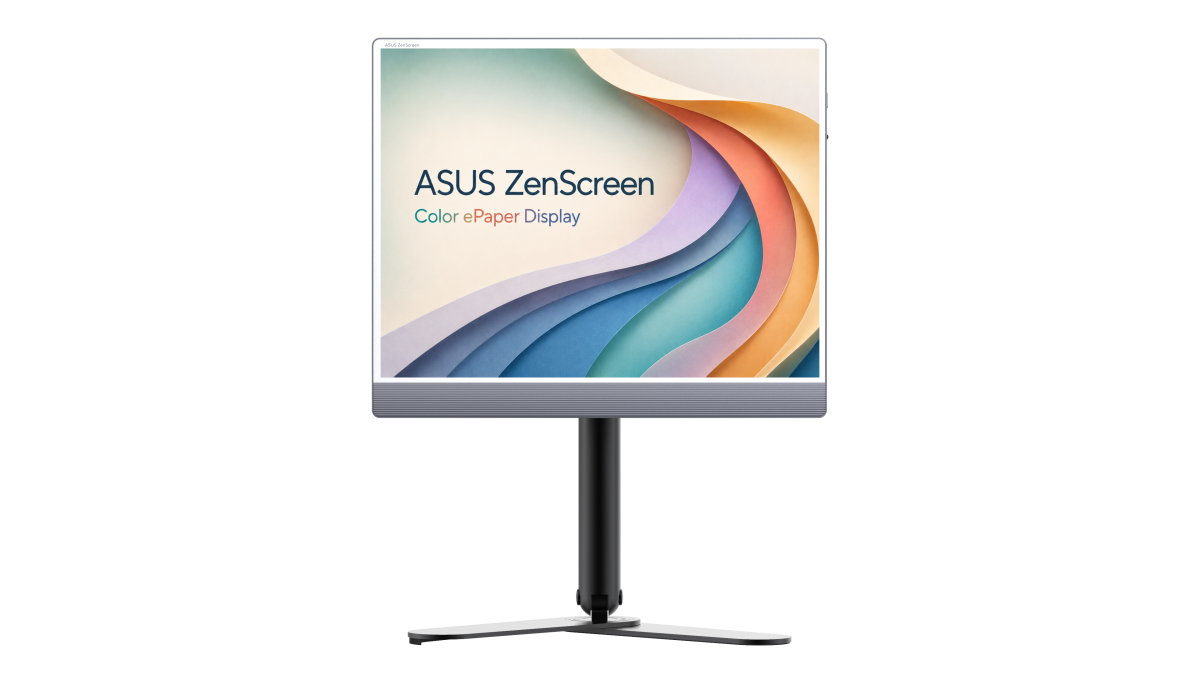 Asus brings color ePaper into the portable monitor mainstream