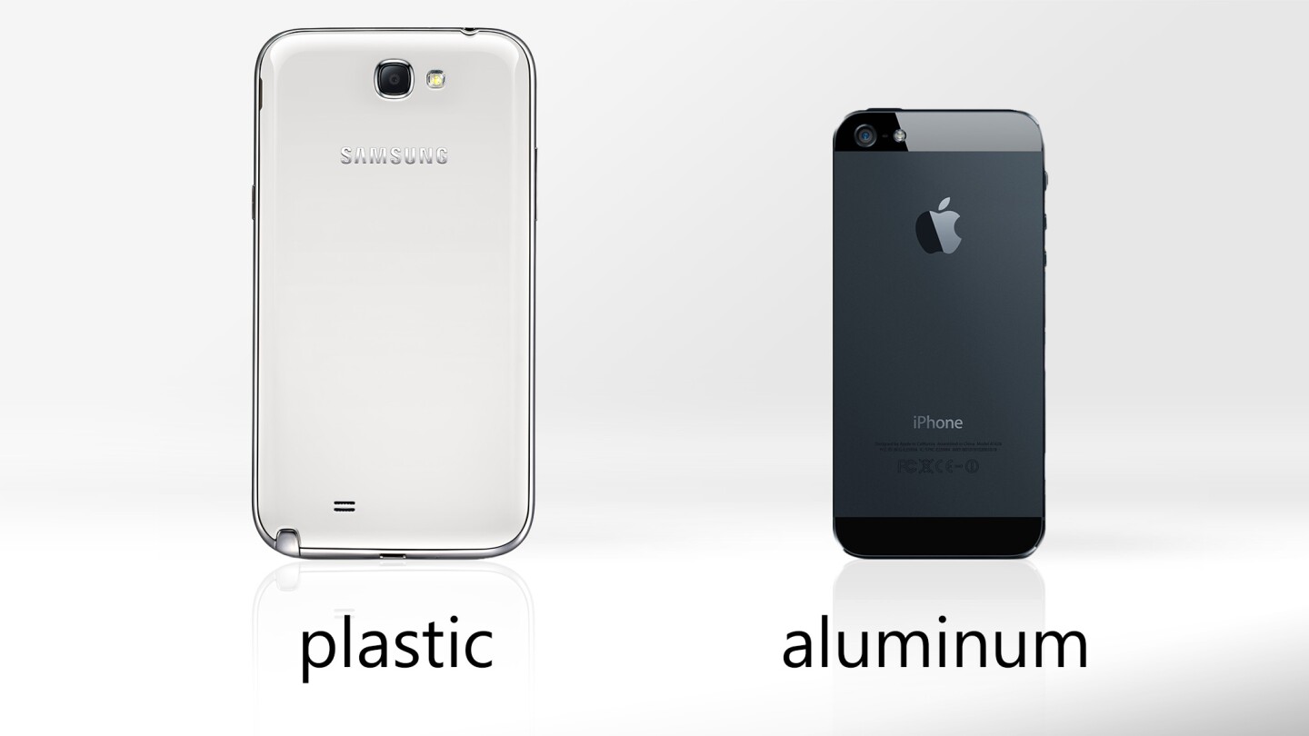 Gigantic plastic, or compact aluminum?