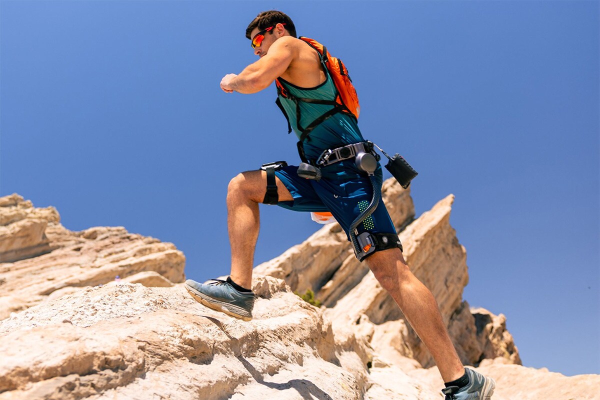 Modular exoskeleton takes a load off your hips or knees on tough hikes