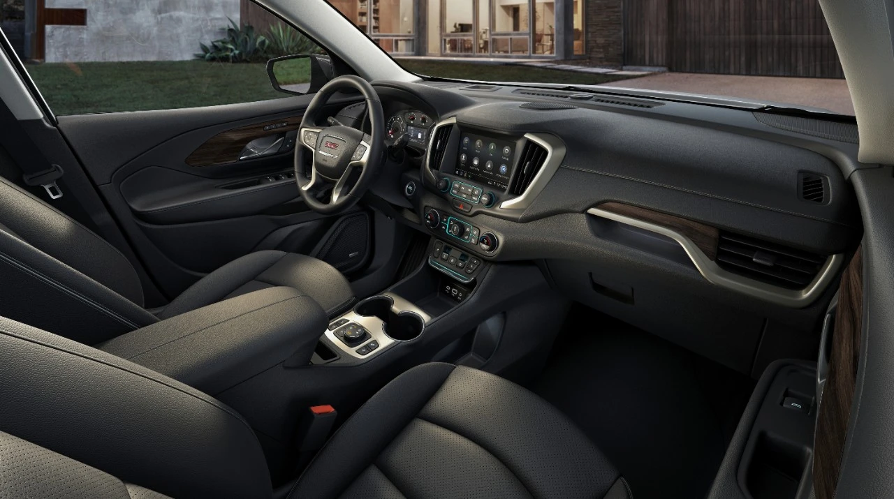 Inside, the Terrain sees a total makeover