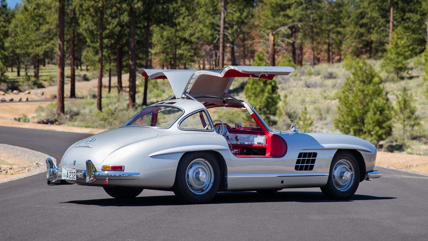 1955 Mercedes-Benz 300 SL Gullwing | Estimate: $1,250,000 to $1,500,000 | Official Auction Description: Gooding & CoLot 116