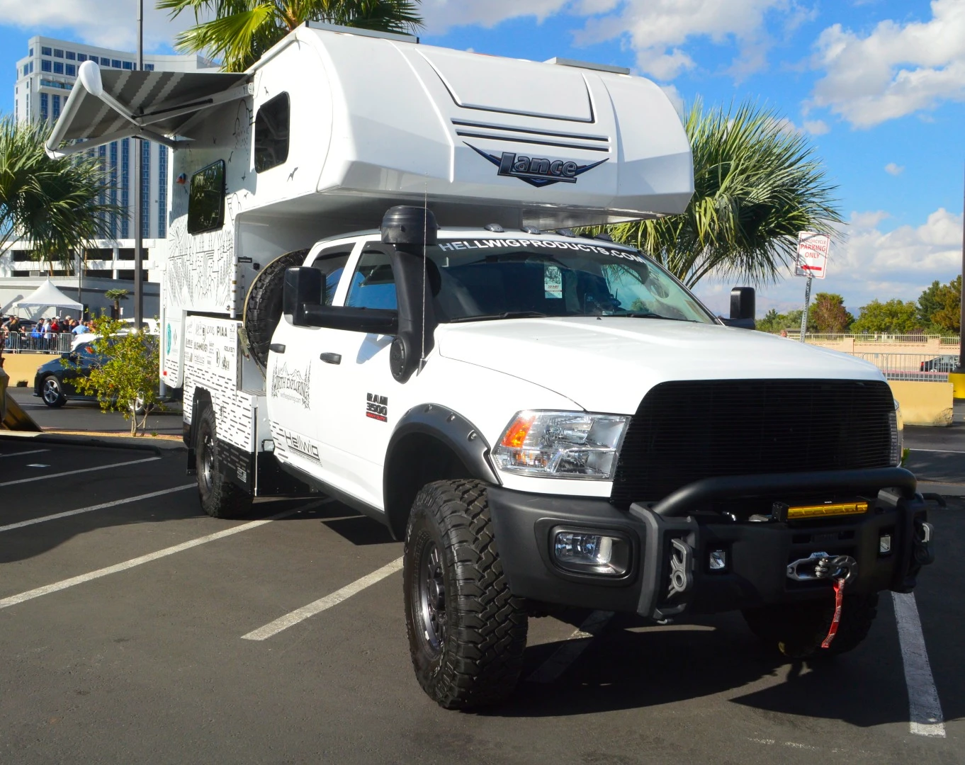 Ram 3500 with Lance camper