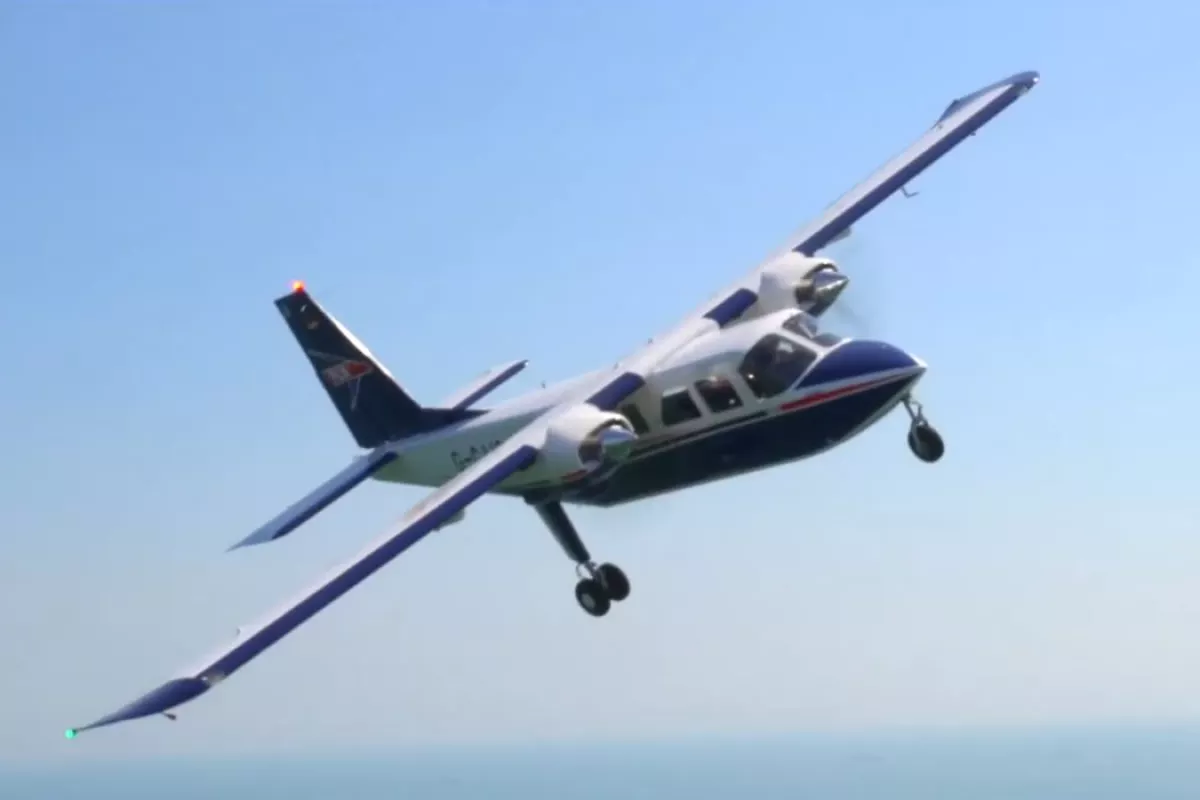 The hybrid-electric propulsion system will be installed in a Britten-Norman Islander aircraft
