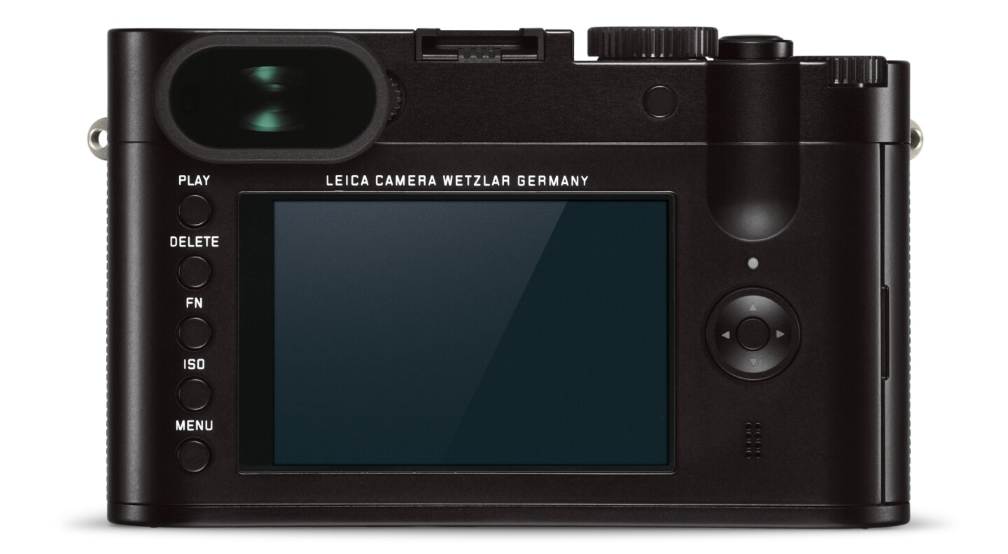 The Leica Q has both a high resolution electronic viewfinder and a 3-inch touchscreen