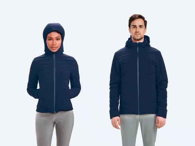 Made from a mix of polyester and polyurethane, the Mercury jacket itself is waterproof, windproof and odor resistant
