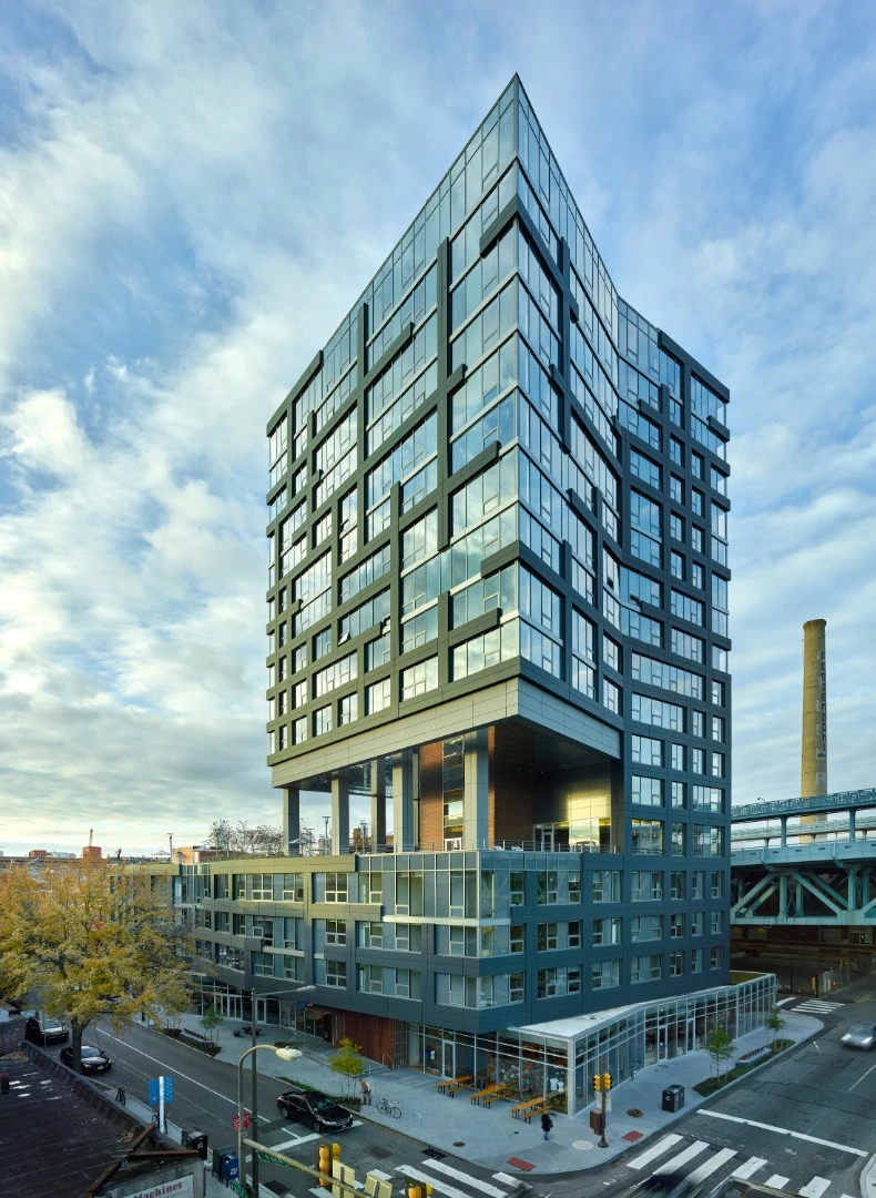 Merit in the Sustainability category of the AIANY 2019 Design Awards: Simply titled "Bridge" in Philadelphia by architects GLUCK+