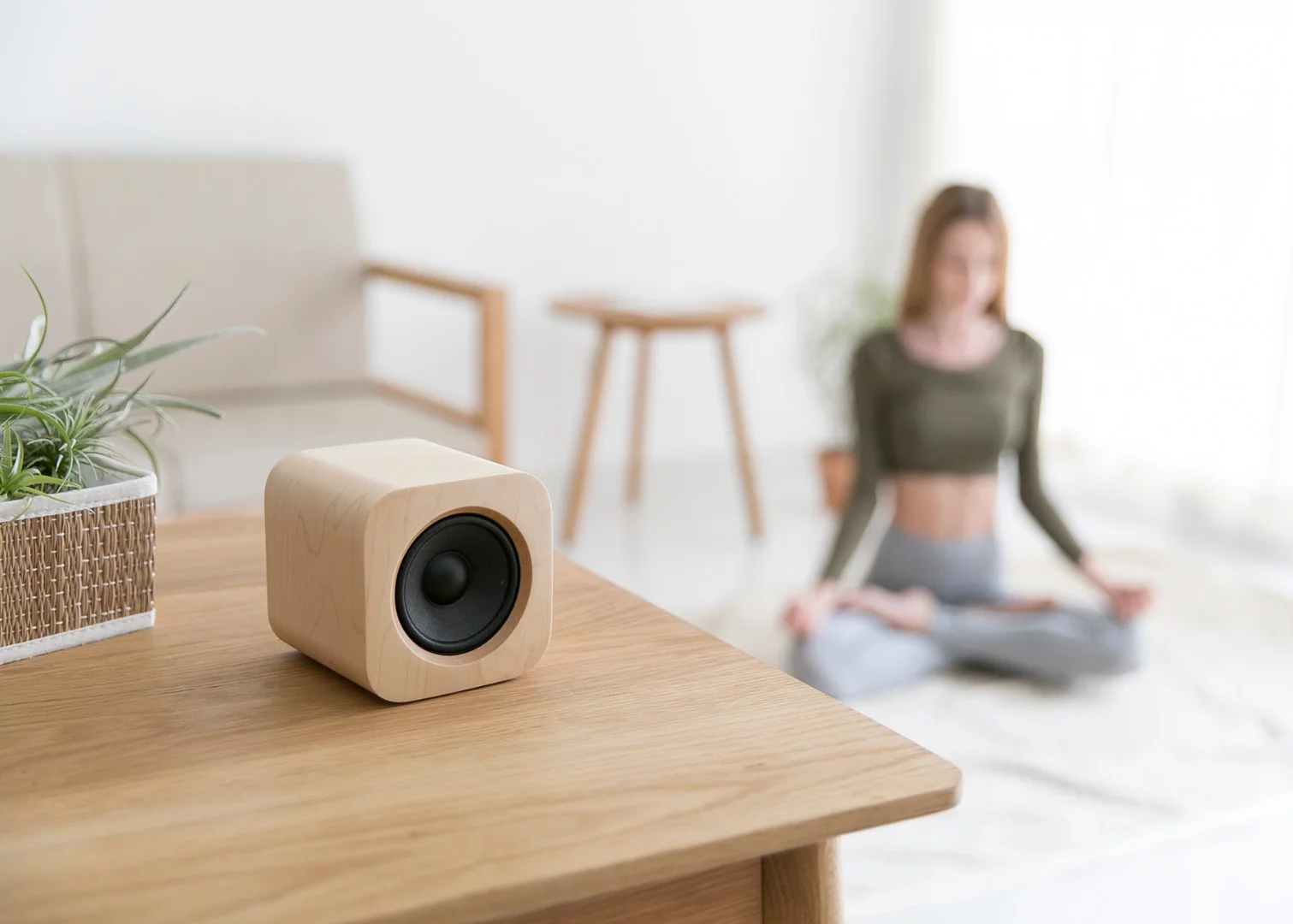 As long as the Cube can tap into your Wi-Fi it can keep playing