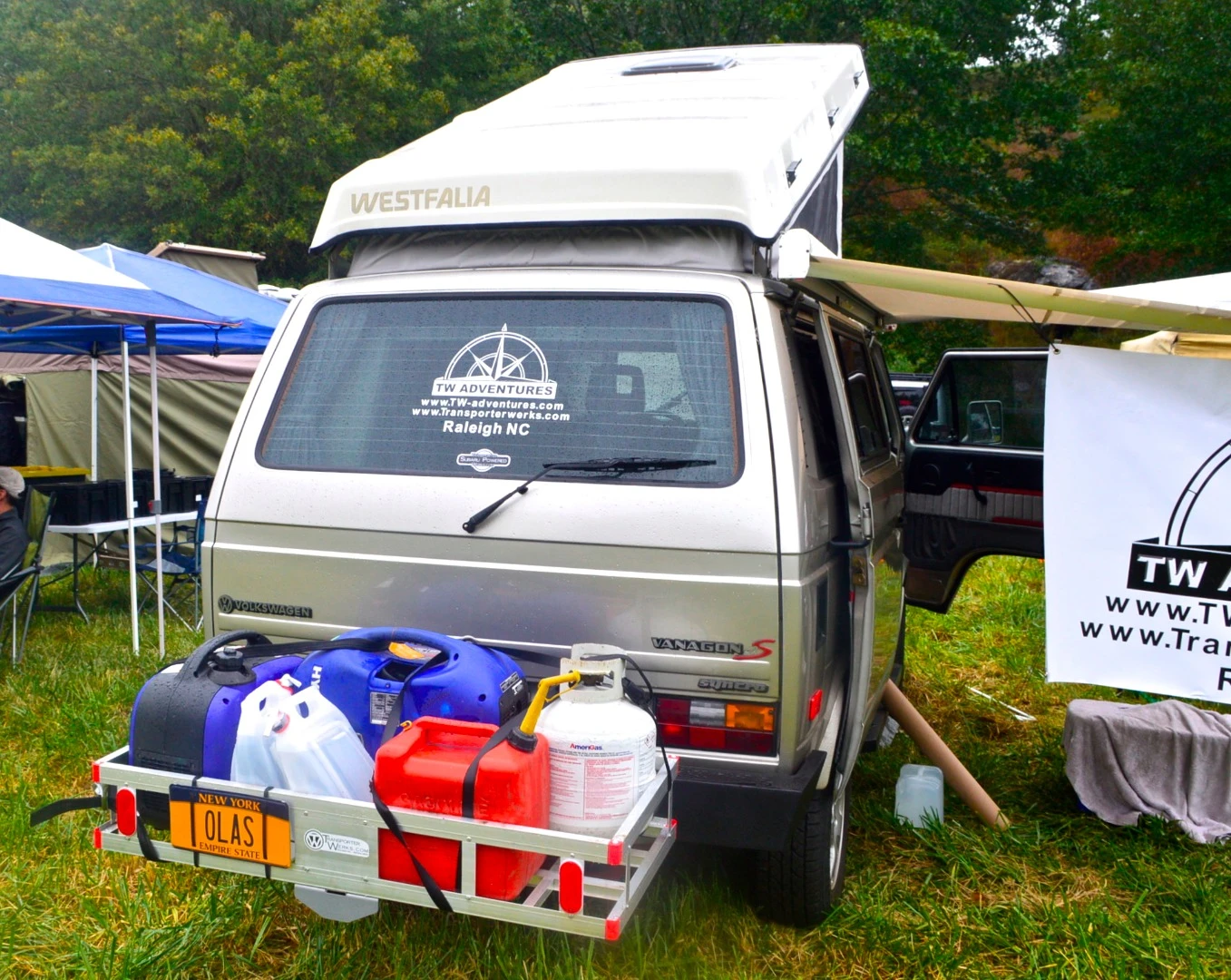 Packed up and ready to expedition