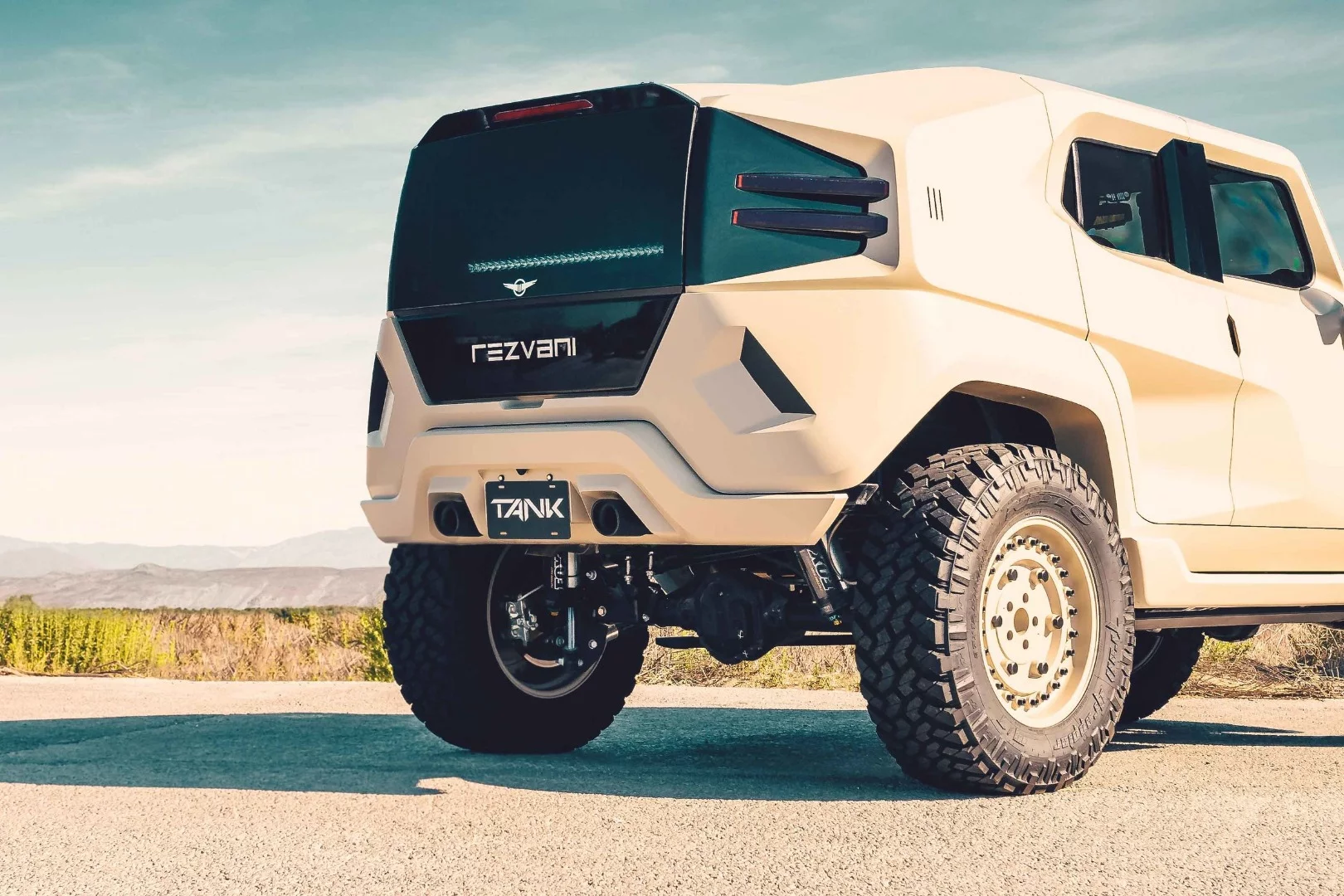 Rezvani Tank Military Edition: that back end is not for the shy
