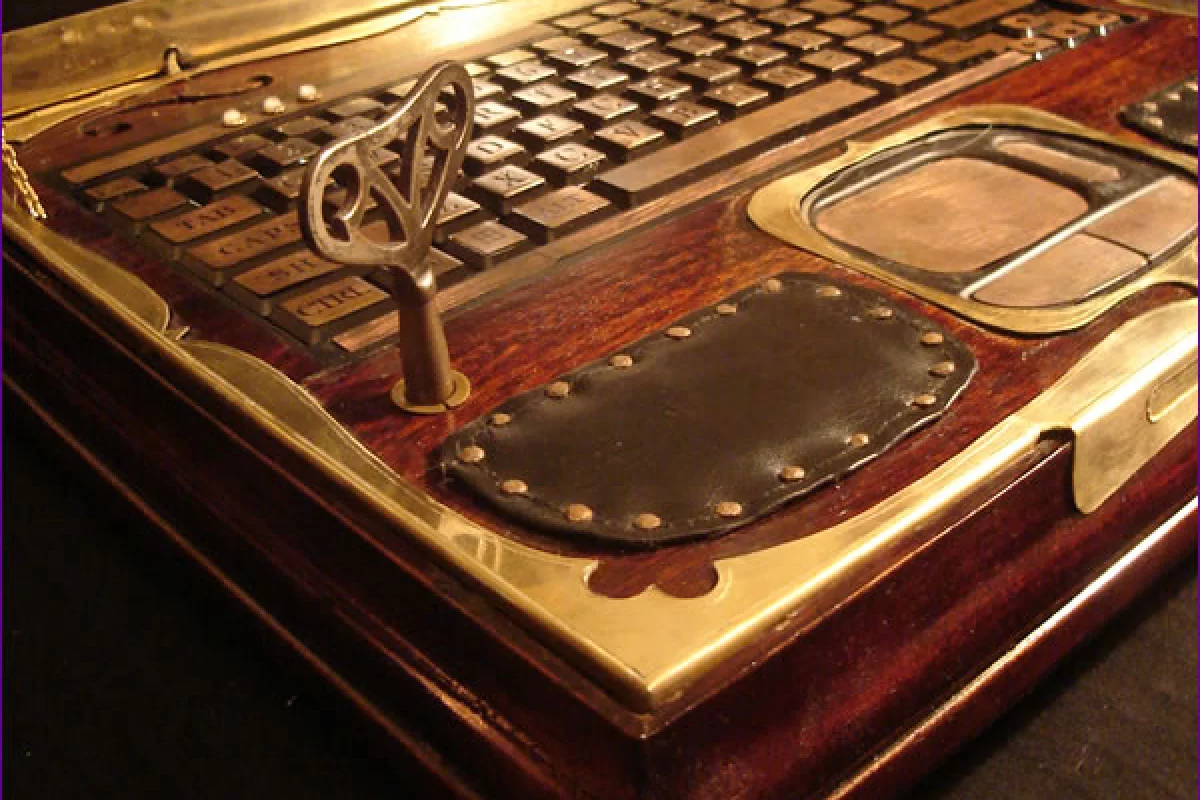 Richard "Datamancer" Nagy has recently announced that he's ready to start building and selling Steampunk Laptops (Photo: Richard Nagy)