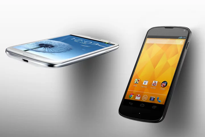 How does the Nexus 4 compare to the reigning Android monarch, the Samsung Galaxy S III?