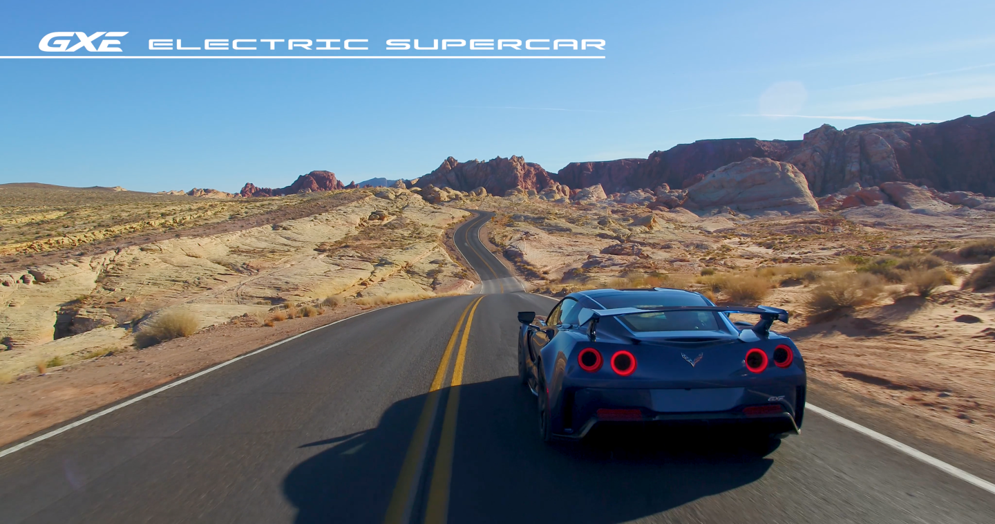 What a beautiful shot of this 800-horse electric beast.
