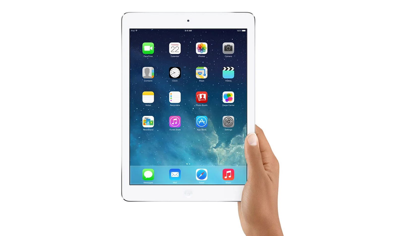 Today Apple pulled back the curtain on the iPad Air, the new full-sized (9.7-in.) entry in Apple's tablet lineup
