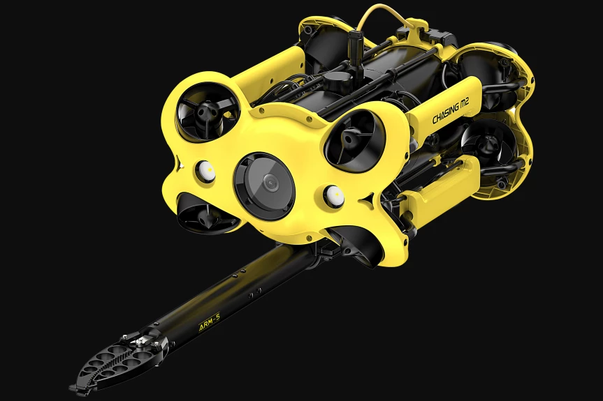 The Chasing M2 ROV reportedly tips the scales at 4.5 kg (9.9 lb)