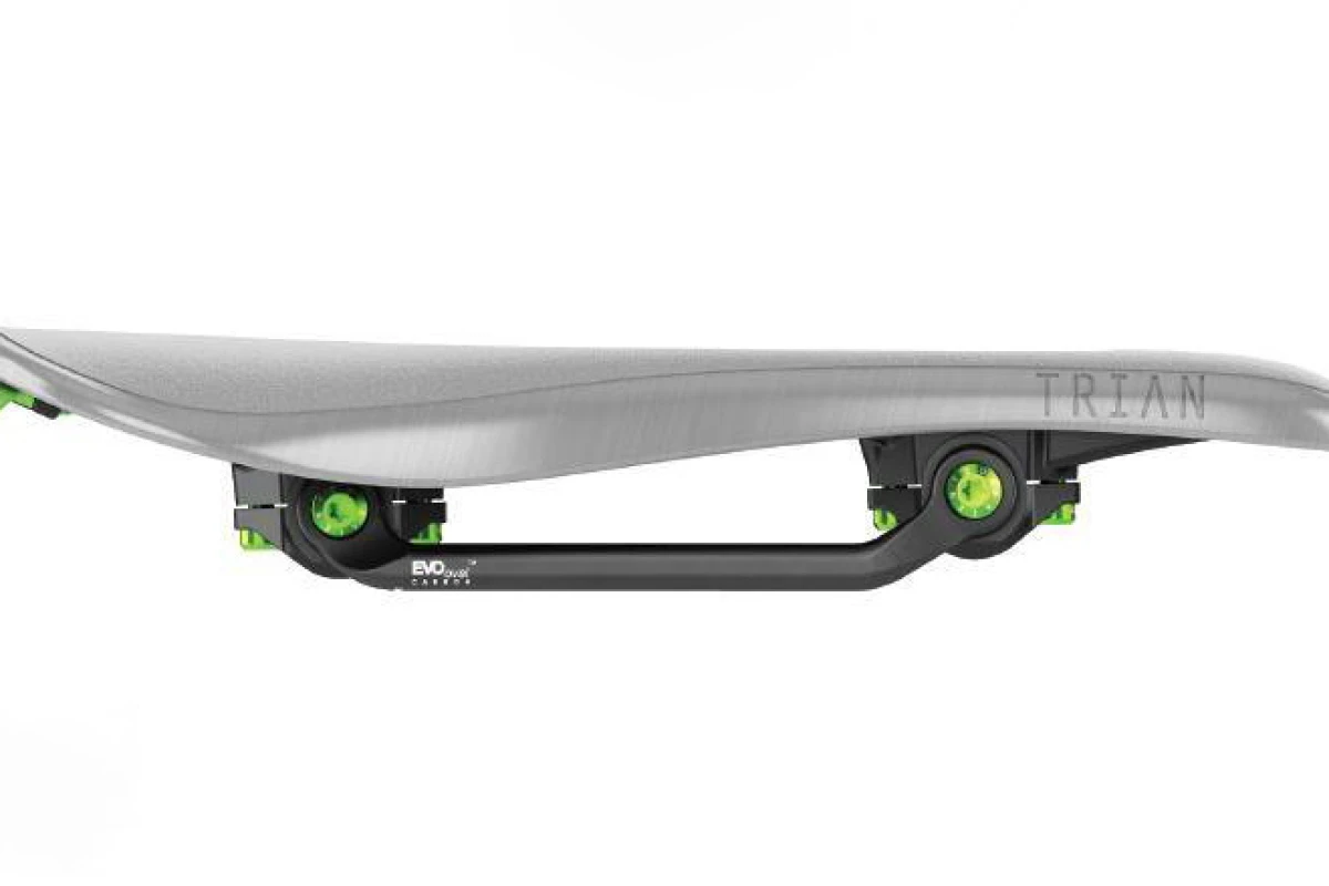 The Morgaw Trian mountain bike saddle – models for road bikes are also planned for production