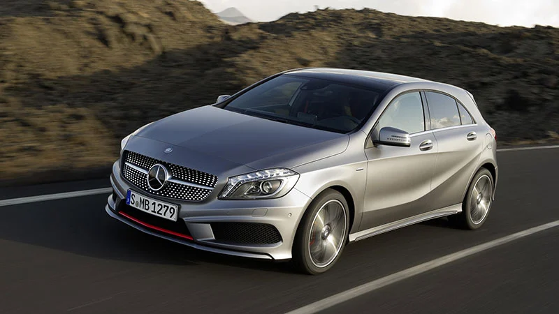 The new Mercedes-Benz A-Class in "AMG Sport" exterior spec.