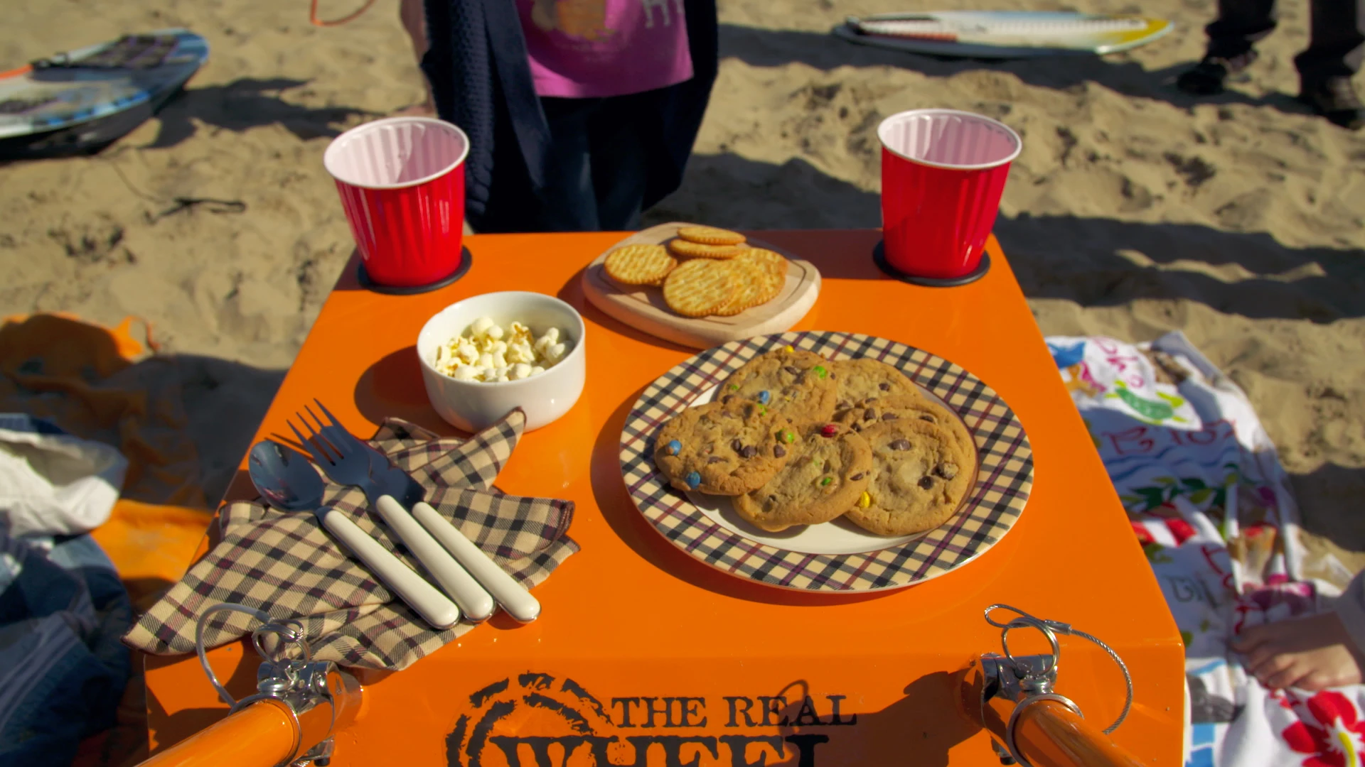 A picnic lunch