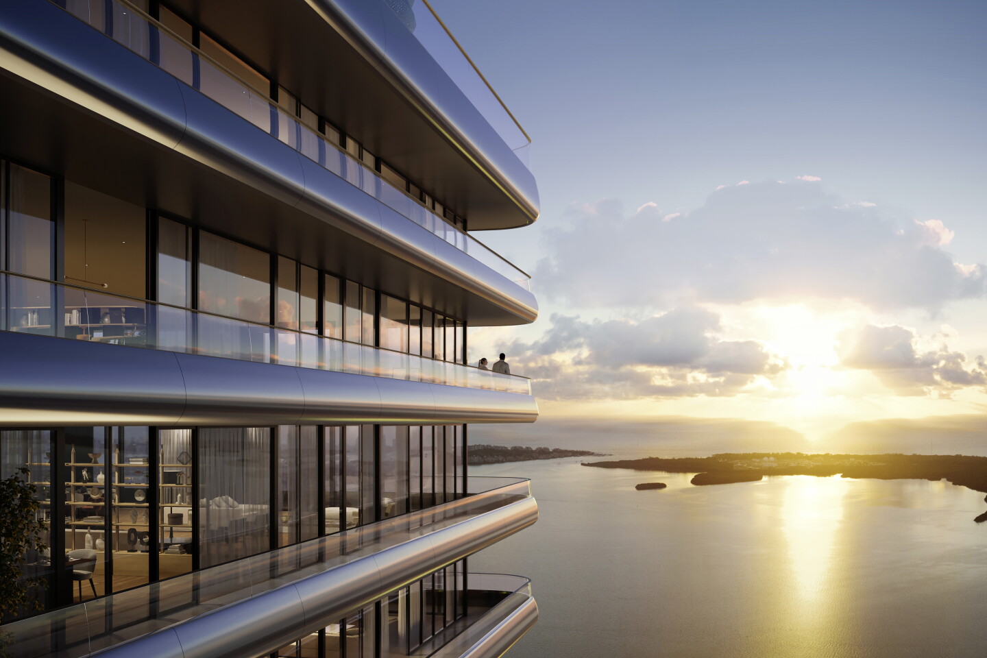 Mercedes-Benz Places in Miami will be located in the city's Brickell neighborhood and offer views of the famous Biscayne Bay