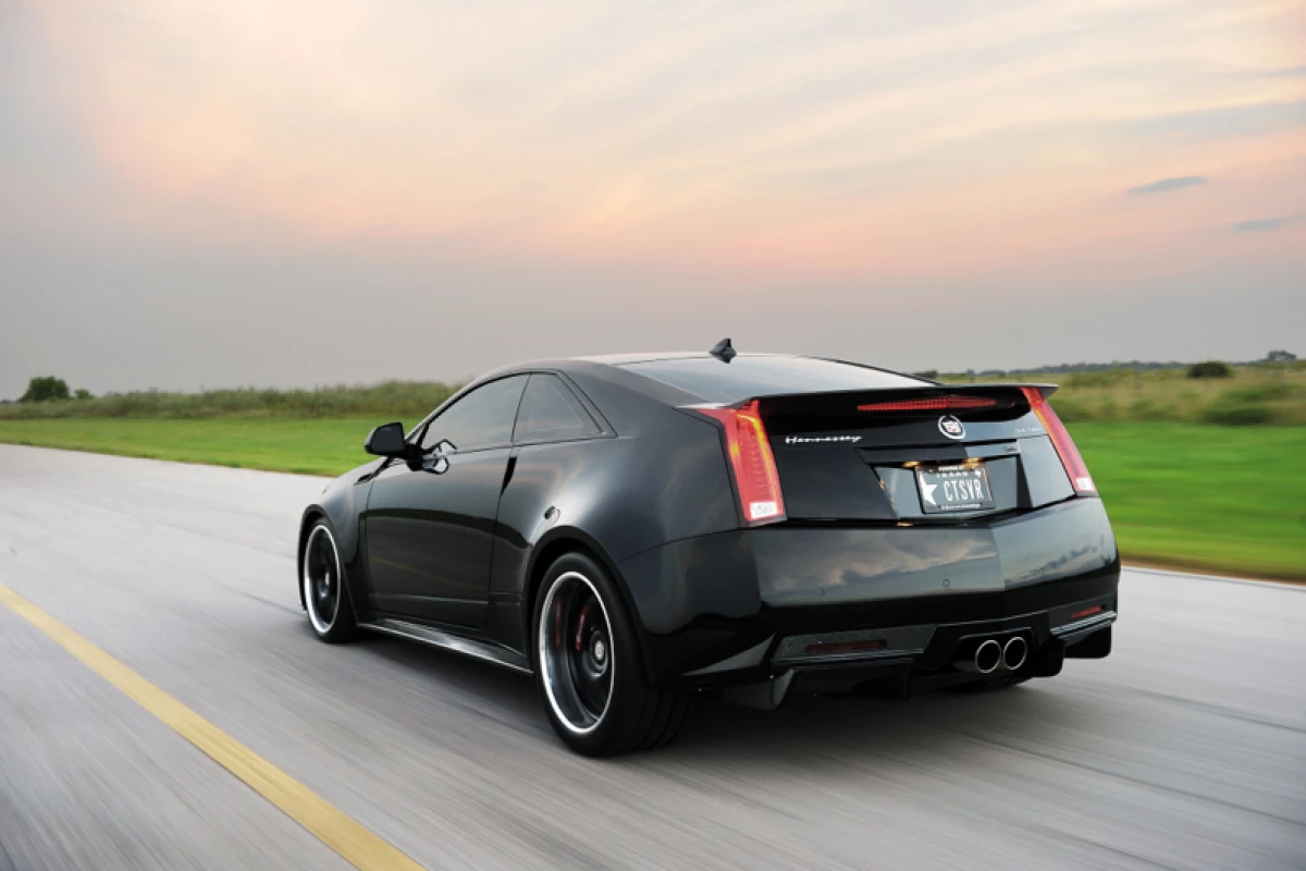 Hennessey's 1,226 horsepower CTS-VR1200 - a performance-tuned Cadillac CTS-V.