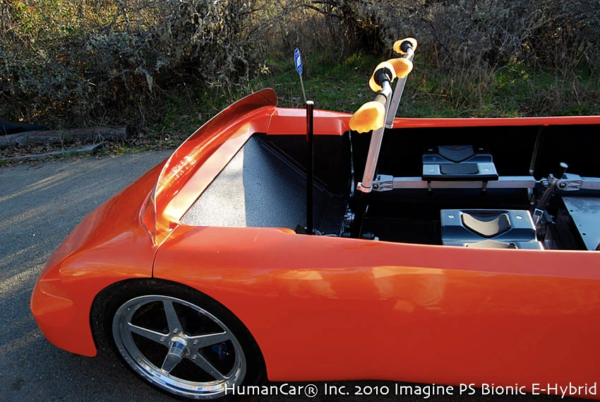 Row, row, row your car...