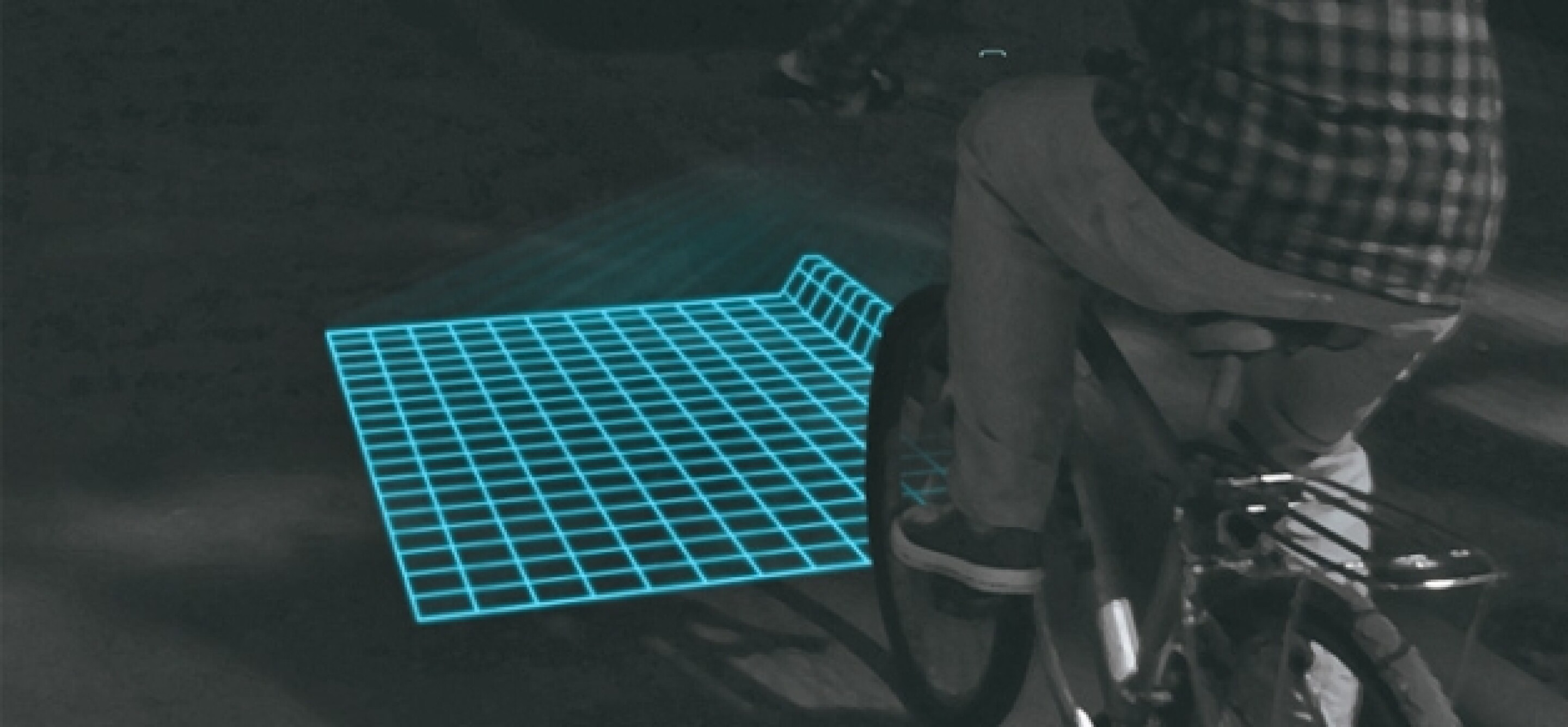 Lumigrids – the LED projector that keeps cyclists out of potholes