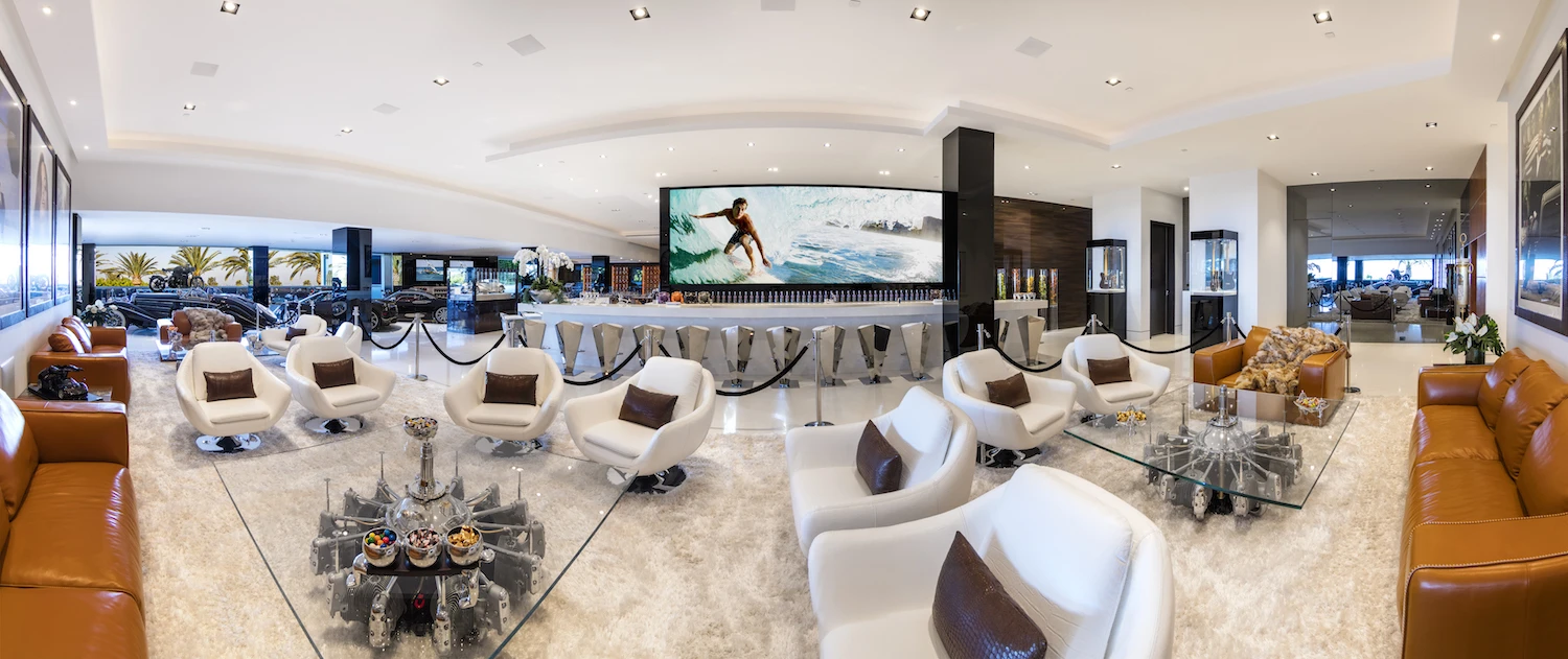 924 Bel Air Road took a crew of 250 people some four years to build