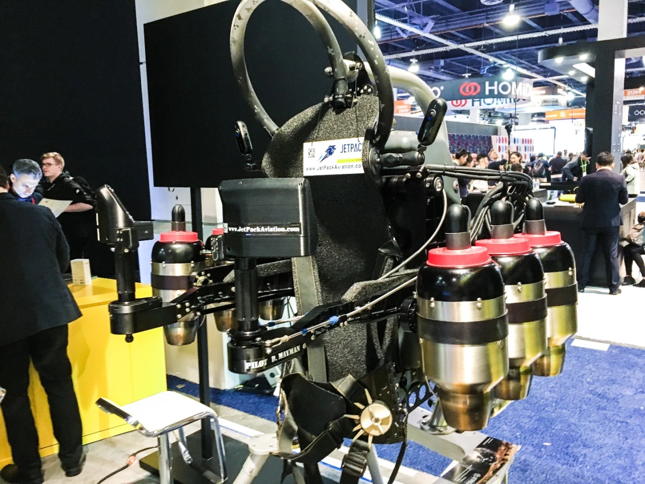 JetPack Aviation's JB-11 jetpack has self-balancing thrust, making it safer than ever