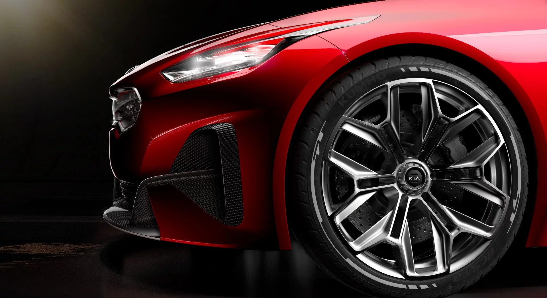 The Proceed rides on 20-in alloy wheels