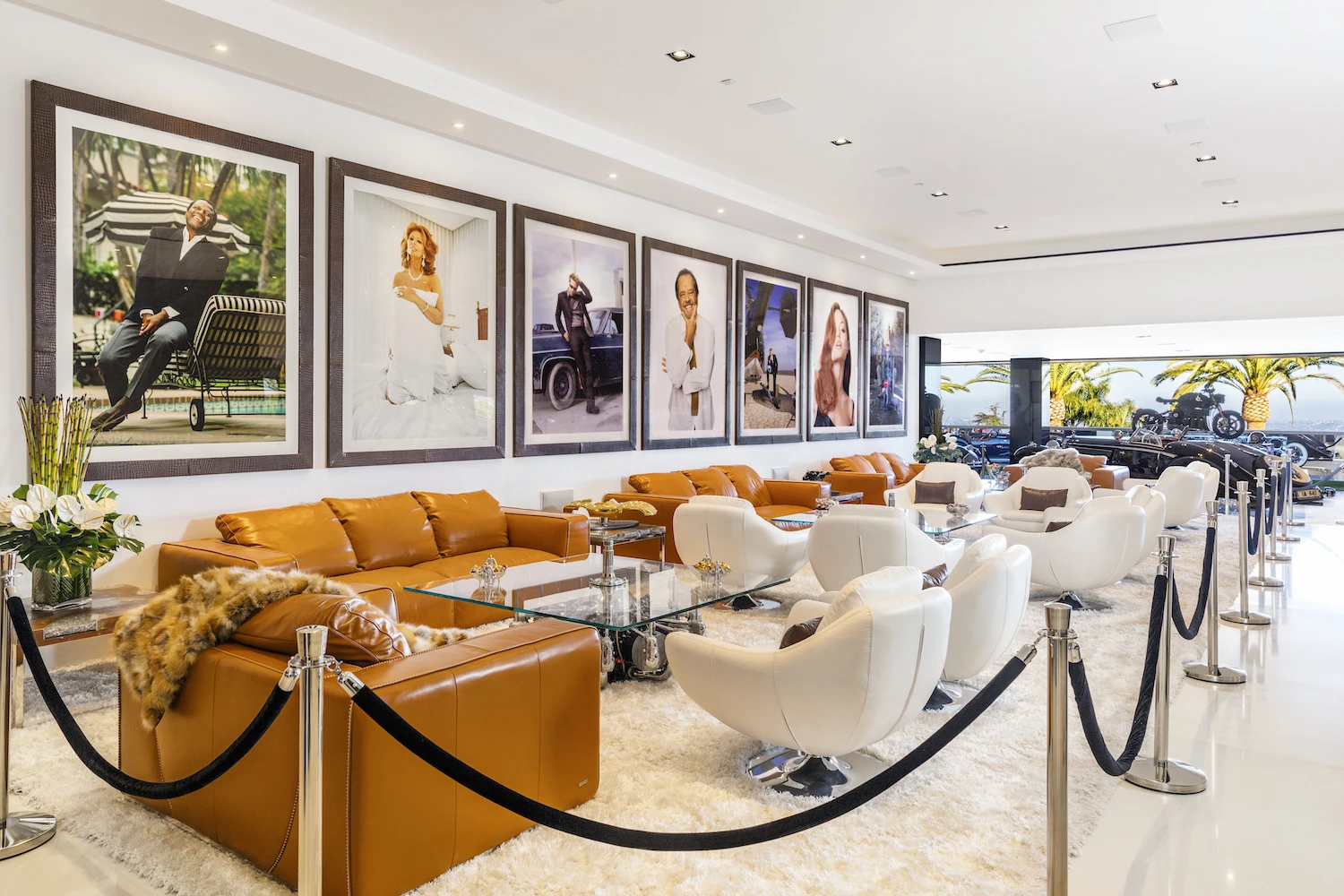 924 Bel Air Road includes two master suites, 10 large VIP guest suites, 21 luxury bathrooms, and three gourmet kitchens