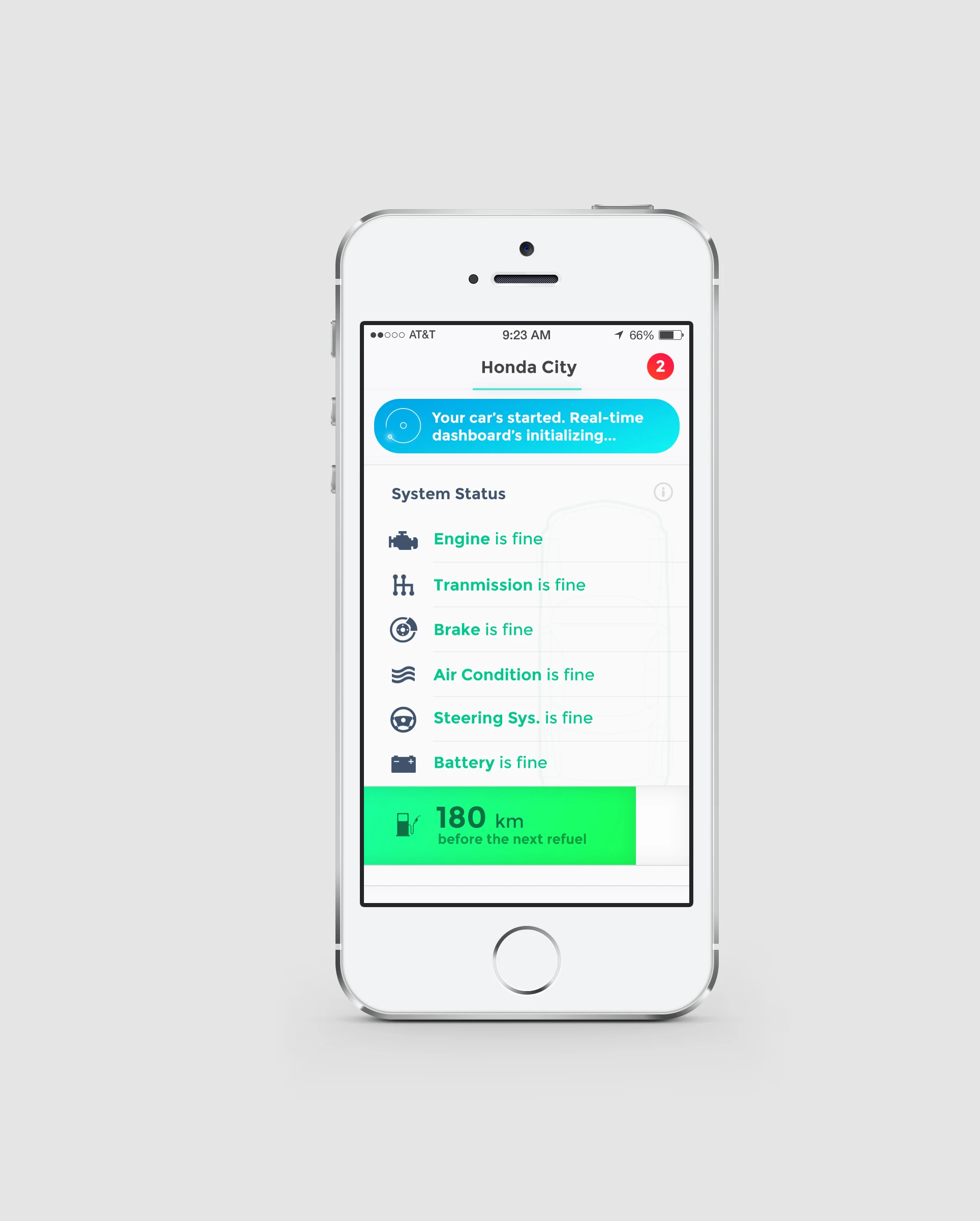 The smartphone app is available for iOS7 or later, or Android 4.0 or later.