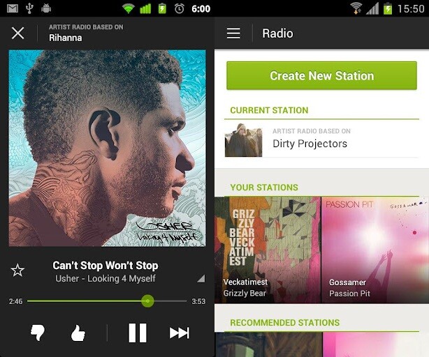 The radio feature on the Spotify app allows you to build a station around a song, artist, or playlist