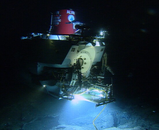 Alvin on a deep diving mission
