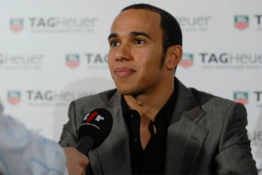 Lewis Hamilton hosted the event