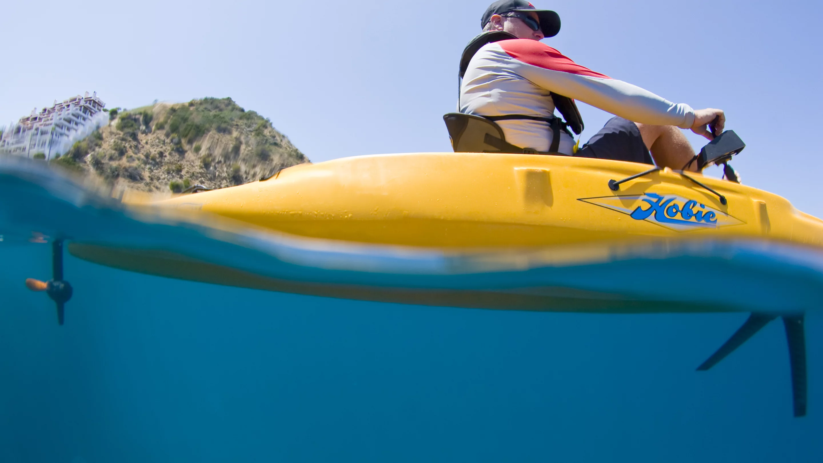 Hobie's new eVOLVE electric drive.