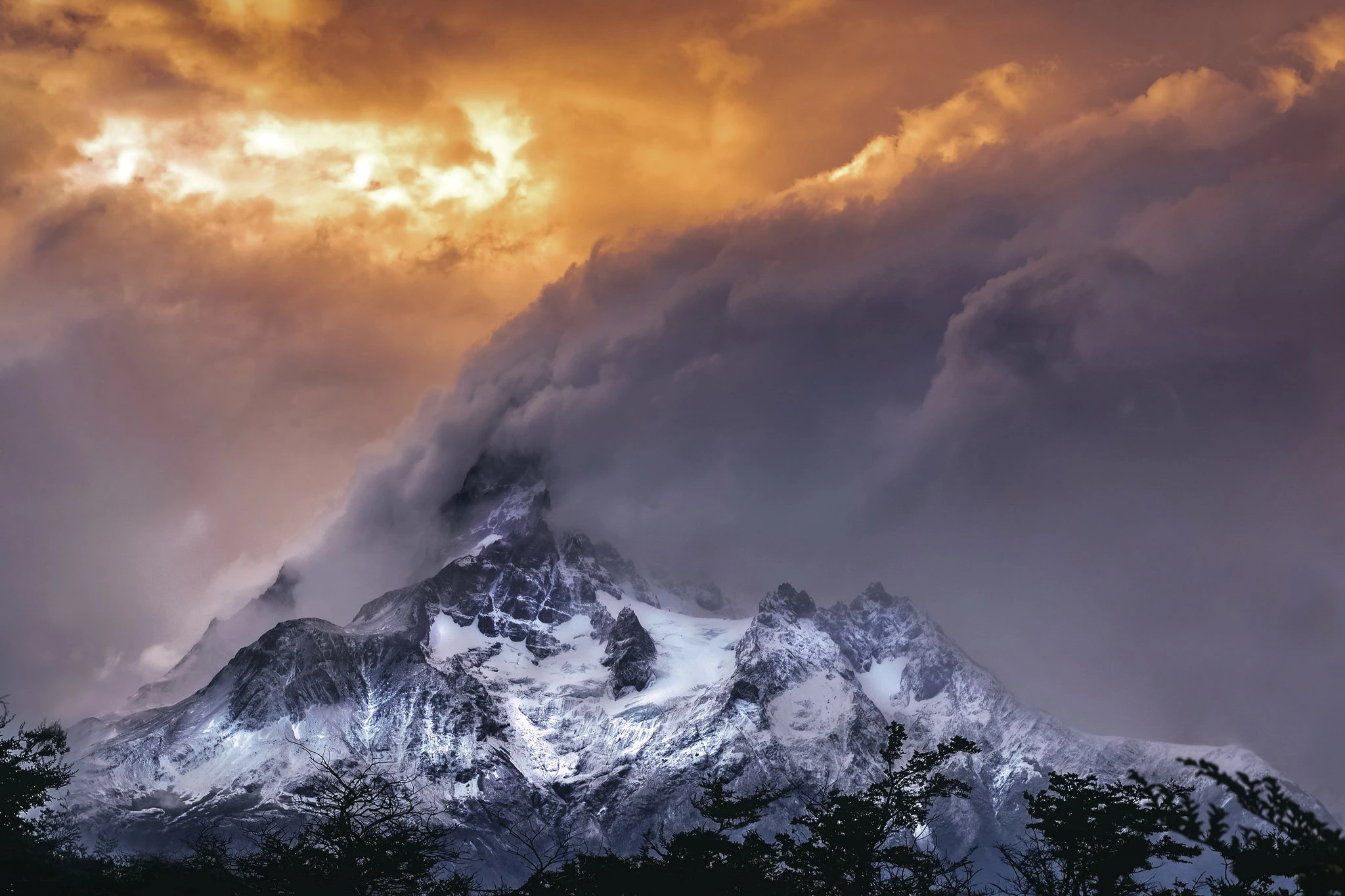 Honorable Mention, Landscape. Torres Del Paine National Park in Chile. January, 2019.
