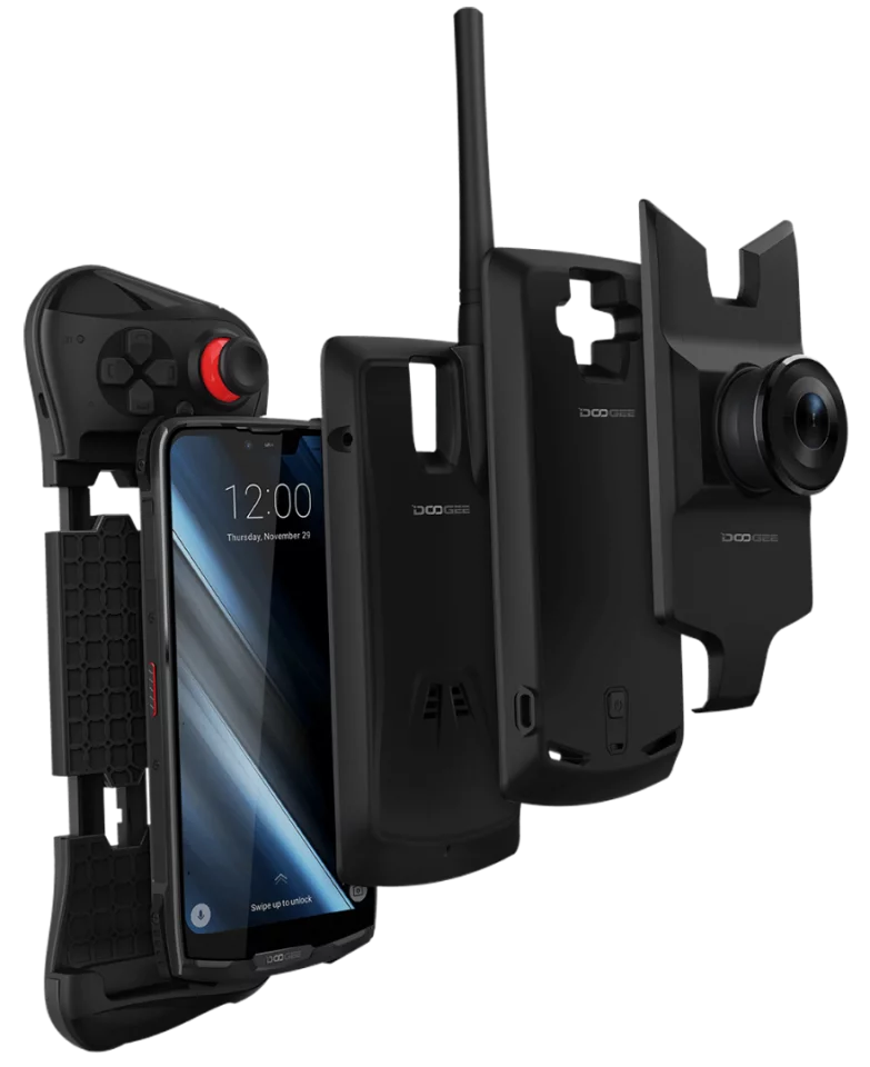 The Doogee's modular add-ons make it a versatile machine