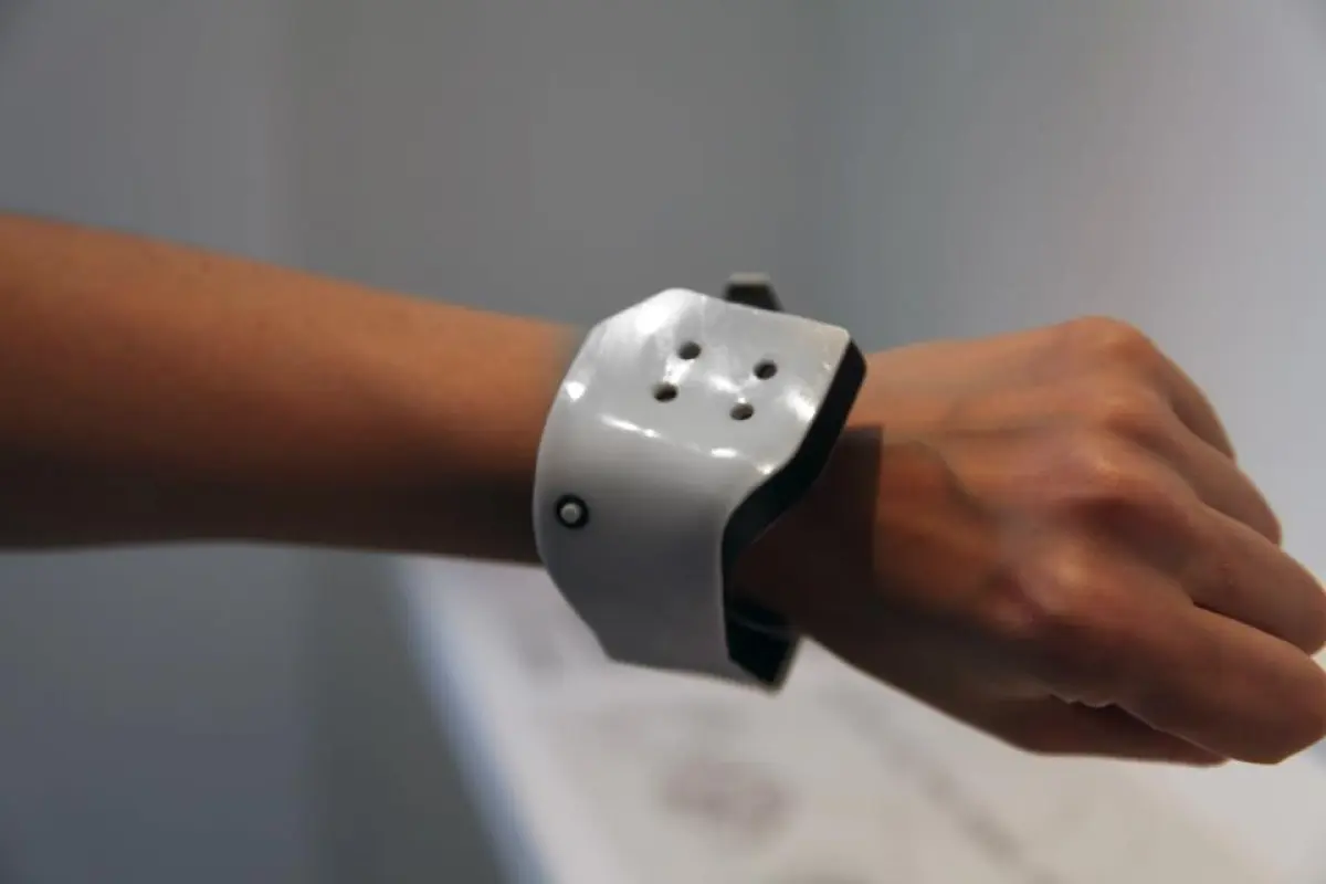The Scent Rhythm watch aims to have people smell the passage of time (Photo: Aisen Caro Chacin)