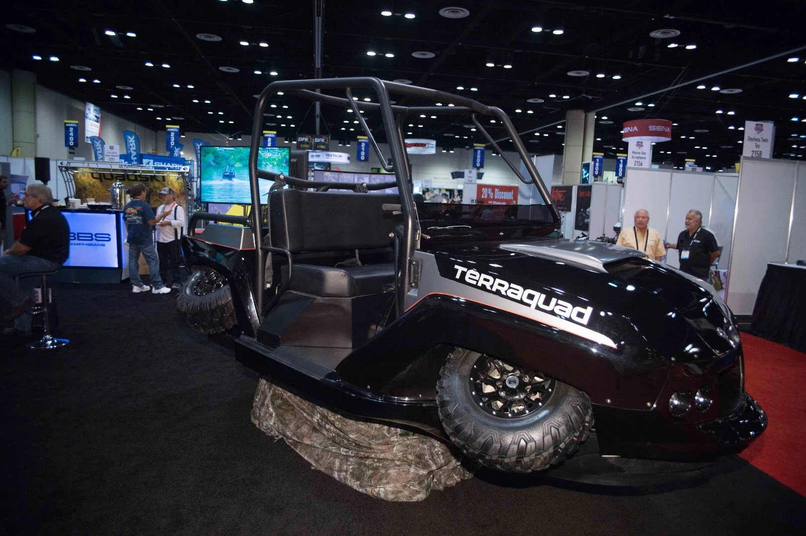 Gibbs Terraquad: high speed thrills off-road and on-water.