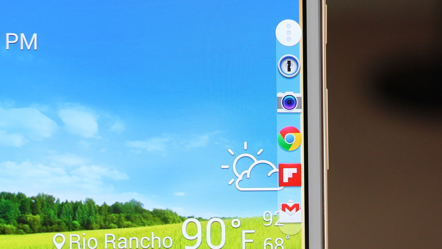 Toolbox is a software feature that lets you bring up an app launcher (five max) from anywhere