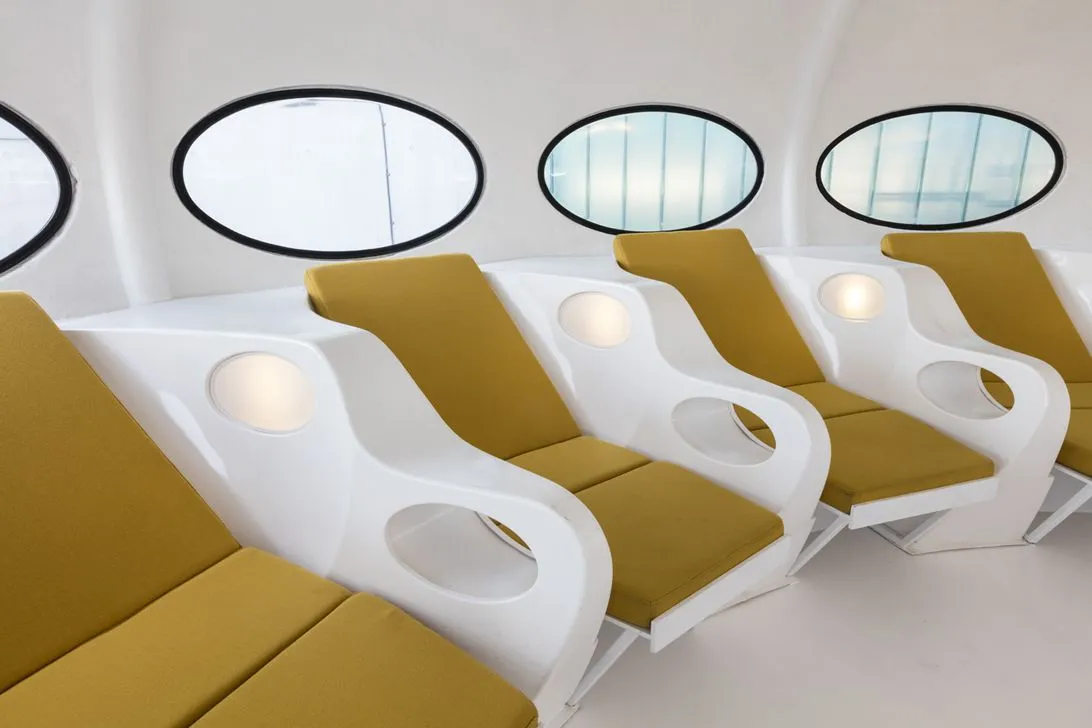 Futuro House 022 was discovered in South Africa and was saved from being destroyed