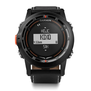 The Garmin D2 pilot watch provides a route to the nearest airport with the press of a button