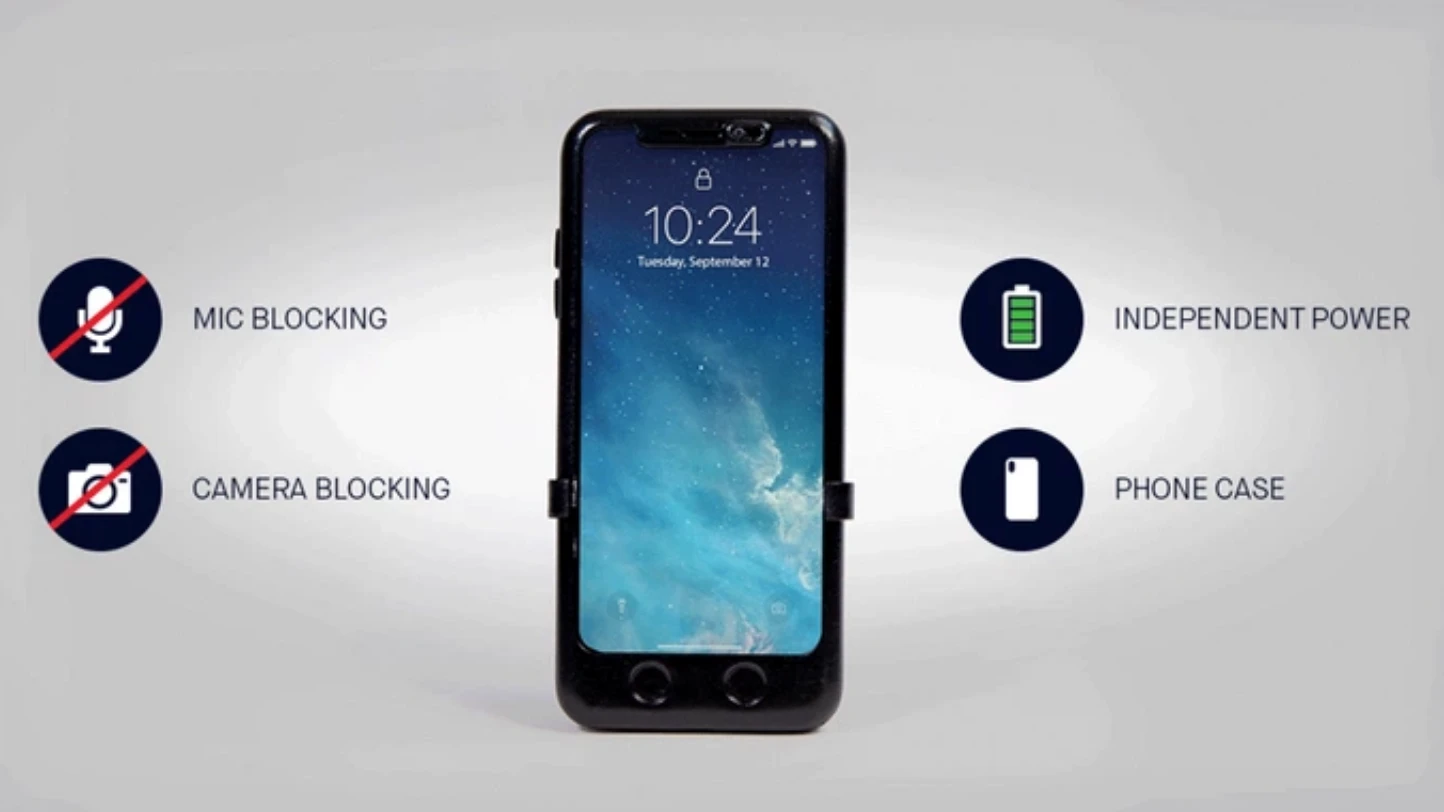 SMARTCASE was designed to do one thing: protect your phone from security breaches
