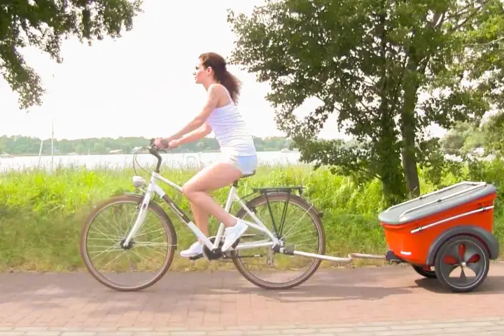 Skip the car and carry your grill by bike, foot or public transportation
